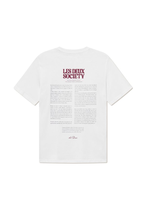 SOCIETY - Print T-shirt4