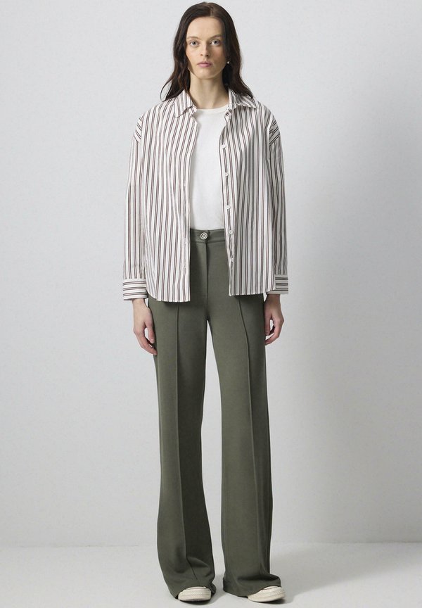 DRAINED STEEL TROUSERS - Stoffhose - khaki