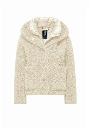 Gewatteerde jas - white swan
