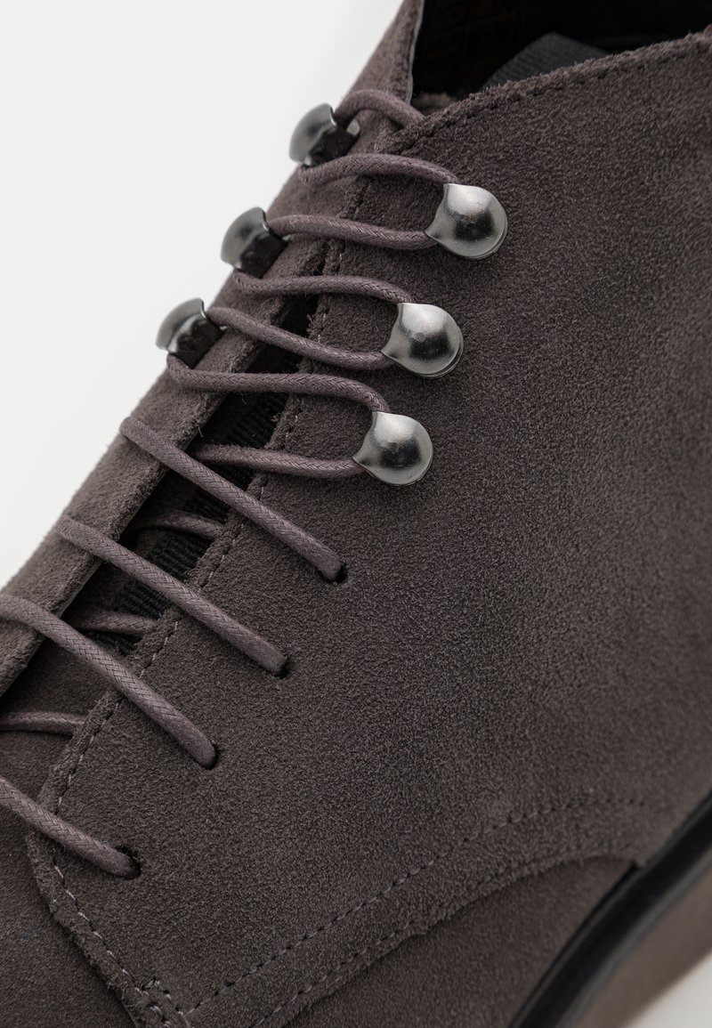 Herren Schnürboots | Hudson London BATTLE Schnürstiefelette grey/grau - TR08908 Herren Schnürboots | Hudson London BATTLE Schnürstiefelette grey/grau - TR08908