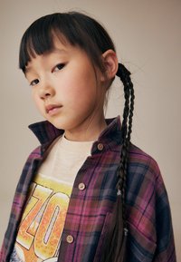 Next CHECK  SET - Blus - purple