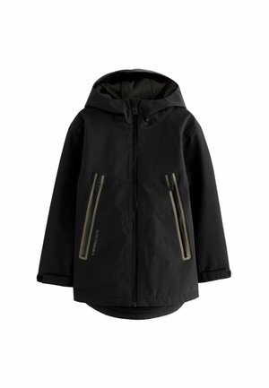 REGULAR FIT - Regenjacke / wasserabweisende Jacke - black