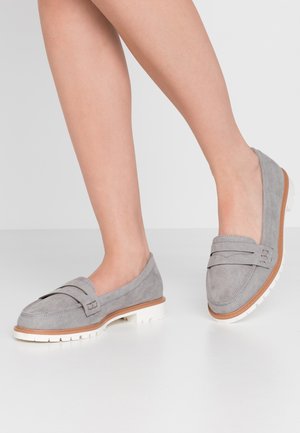 WIDE FIT JUNKER - Półbuty wsuwane - mid grey