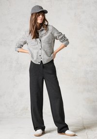 Cecil IM LOOSE FIT - Pantaloni - charcoal grey melange