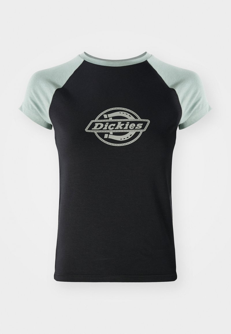 Dickies T-shirt print donkergroen