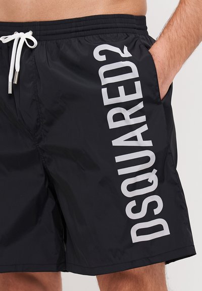 Dsquared2 URBAN BOXER - Fürdőnadrág - black