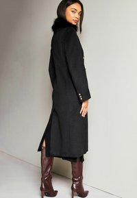 Lipsy COLLAR DOUBLE BREASTED - REGULAR FIT - Klasisks mētelis - black