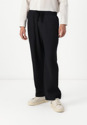 Abercrombie & Fitch BAGGY PULL ON - Bukse - black