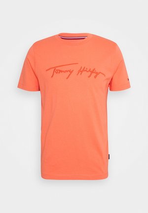 T-shirt imprimé - orange