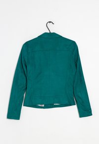 zero Imitatieleren jas - teal