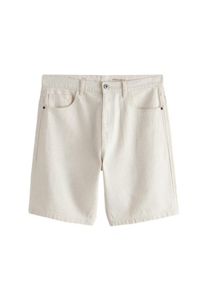 Next, Denimshorts - ecru