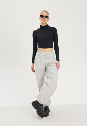 Even&Odd Μπλούζα με μακριά μανίκια - black