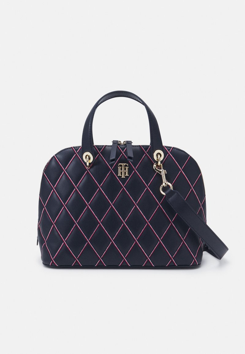 Tommy Hilfiger ELEMENT DUFFLE QUILT Handbag desert sky/dark blue