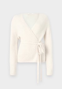 SLFGABELLA BELT CARDIGAN - Cardigan - birch melange
