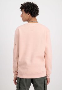Alpha Industries LABEL  - Mikina - pale peach
