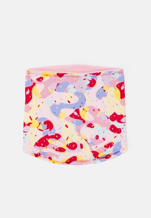 REVERSIBLE UNISEX - Écharpe tube - med soft pink/elemental pink/bright crimson