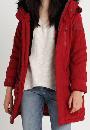 Zimní kabát - red