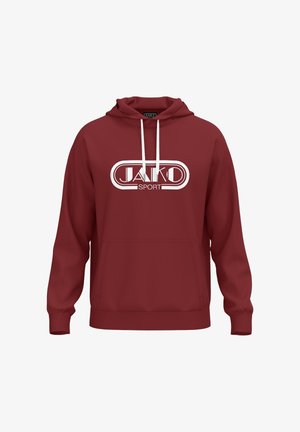 JAKO, Hoodie - rotweiss