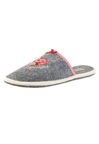 Adelheid HEIMATGLÜCK HIRSCH - Slippers - mausgrau