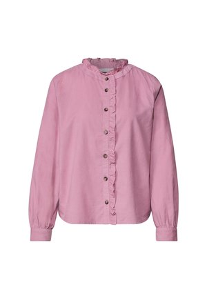 Street One Studio, LANGARM BLUSE MIT RUNDHALS UND RÜSCHEN - Chemisier - pearly rose