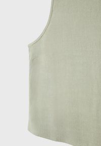 Stradivarius FLOWING RACERBACK - Blůza - khaki