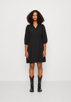 Vero Moda VMSERENITY OLIVIA  DRESS  - Φόρεμα ημέρας - black