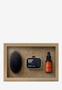 Zew for Men SIMPLE LUMBERJACK HEMP MATT - Rasierset - orange