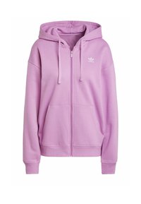 ESSENTIALS FULL-ZIP FLEECE - Felpa con zip - preloved purple