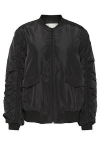 Kaffe Giubbotto Bomber - mottled black