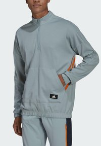 adidas Performance M TRVL 1/4 ZIP - Felpa - grey