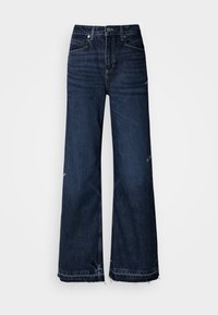 SLOUCHY - Wide leg - medium blue