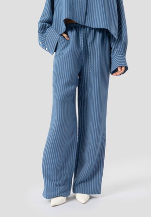 KELLIS - Pantalones - blue stripe