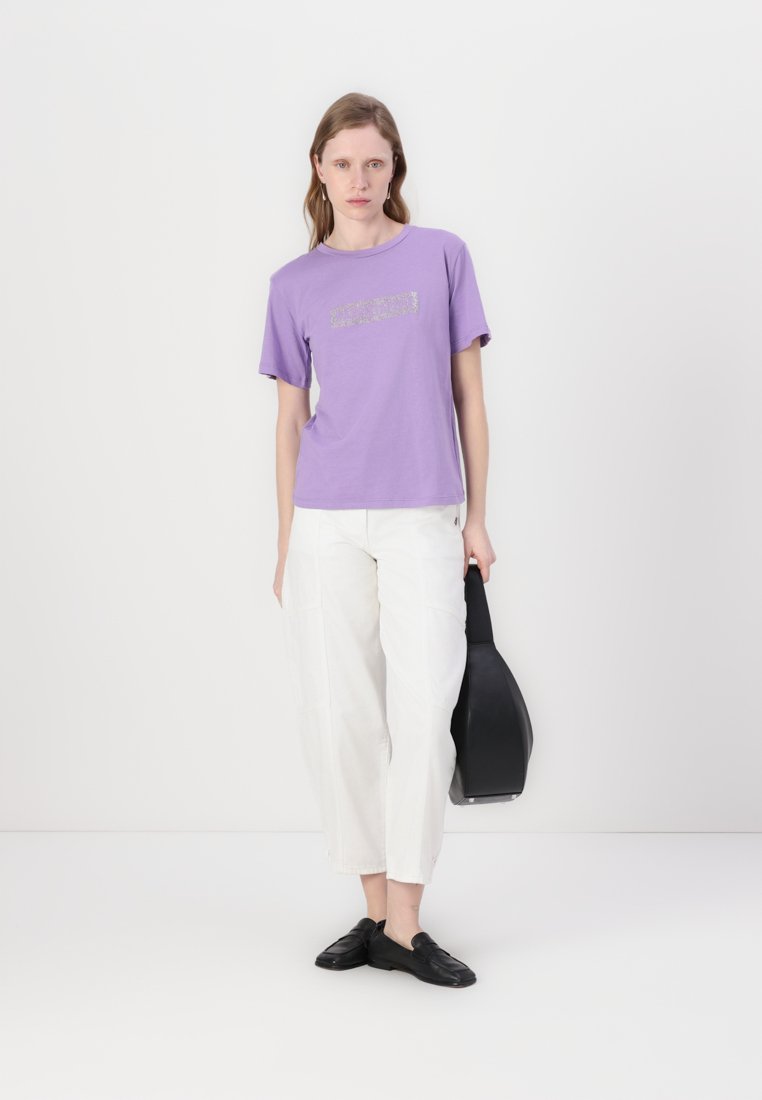 売れ筋商品|||パトリツィア ペペ Tシャツ レディース トップス MAGLIA - Print T-shirt - glam lilac Patrizia Pepe MAGLIA - T-Shirt print - glam lilac/flieder