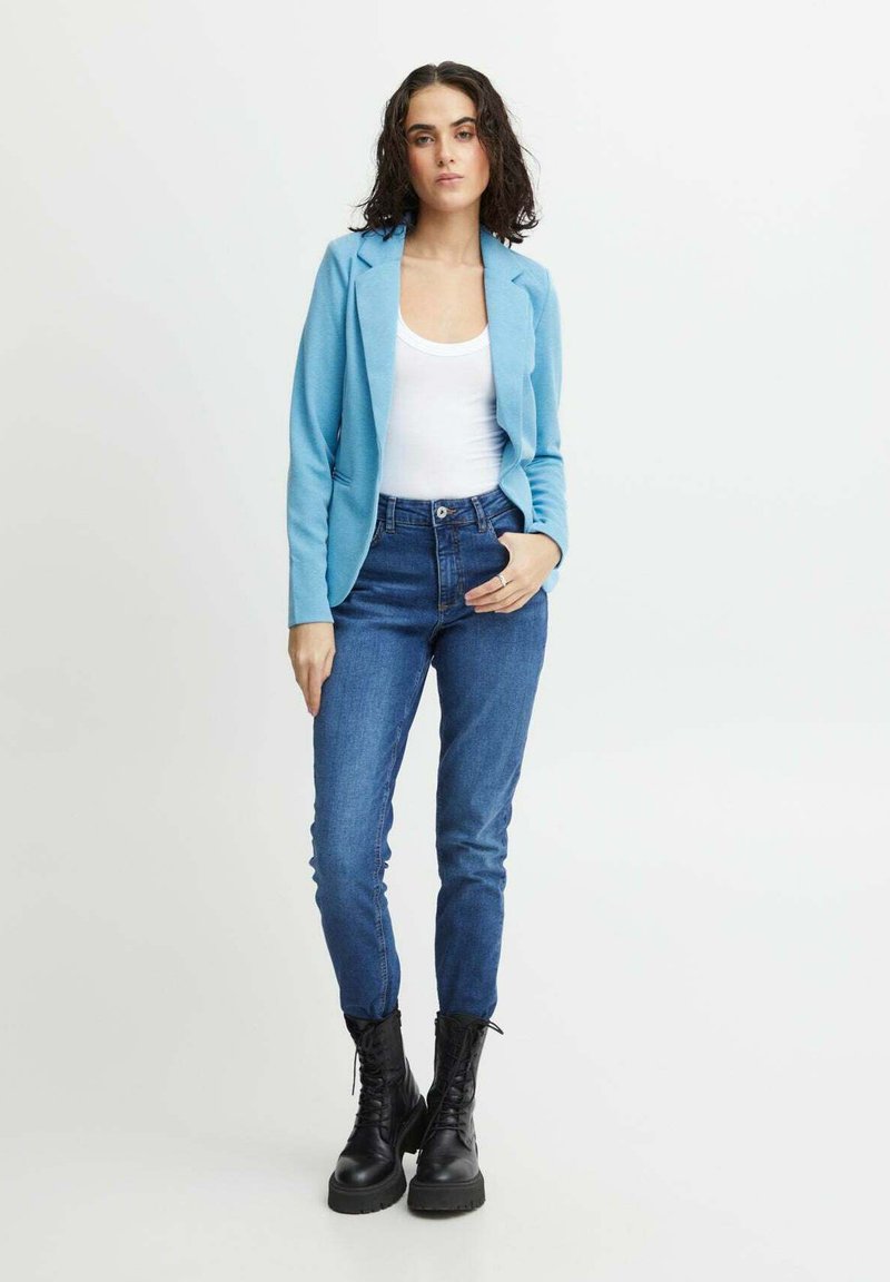 Blazer ICHI Kate Donna - Jersey Sciancrato Per Ufficio E Tempo Libero - Foto 5