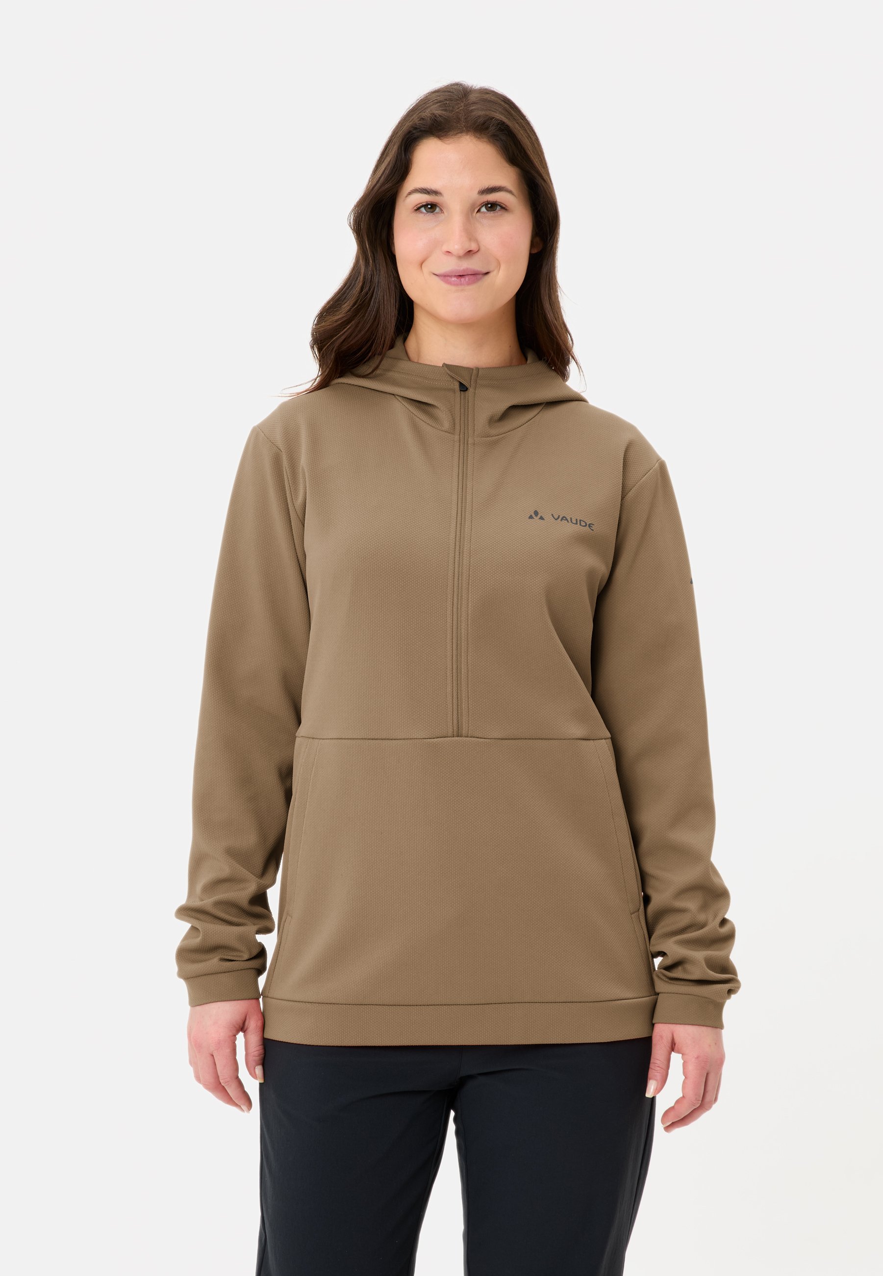Vaude Hoodie oat/brown Zalando