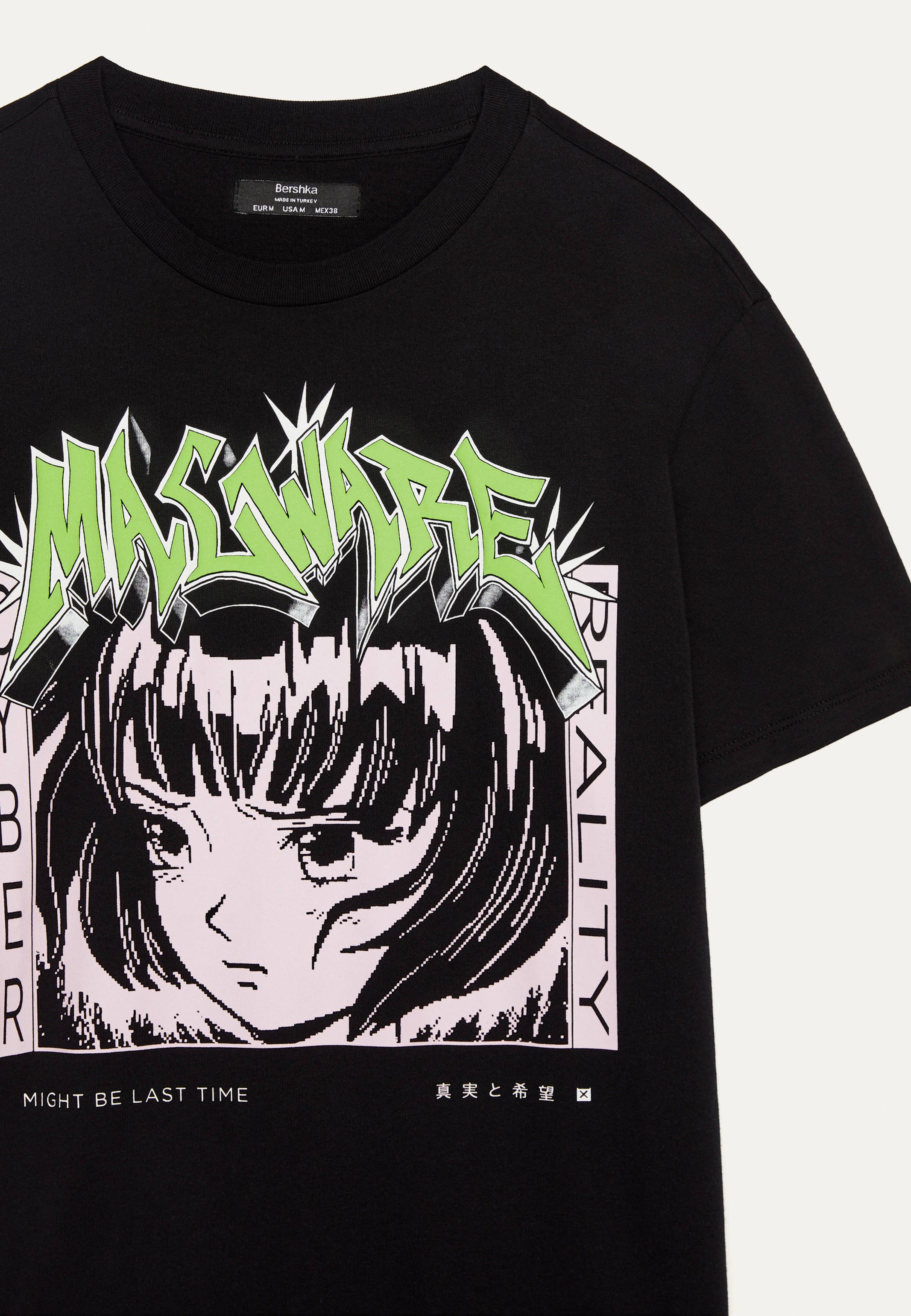 bershka jersey t shirt dress in khaki