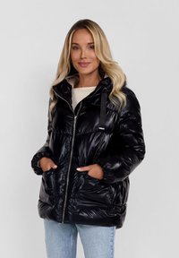 RESPECT WARM QUILTED - Žieminė striukė - black