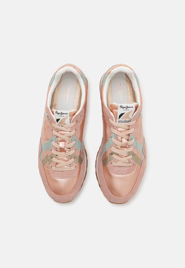 BRIT PRINTY W - Trainers - sherbert orange4