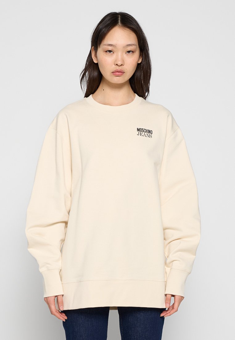 MOSCHINO JEANS Sweater crème MOSCHINO JEANS Sweater crème