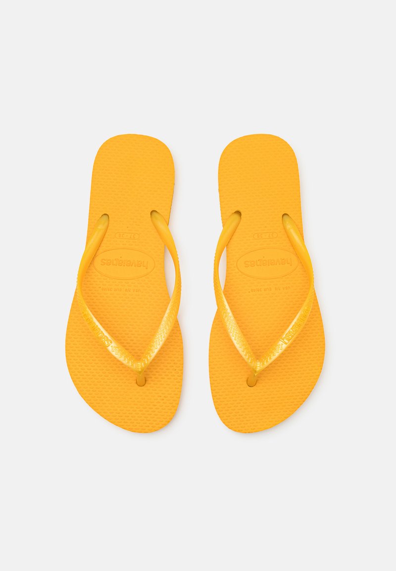 Havaianas - SLIM - Sandale s remenom u obliku slova T - pop yellow, Povećaj