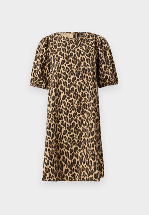 Vero Moda VMLEONA SHORT DRESS WVNGA - Hverdagskjole - oatmeal