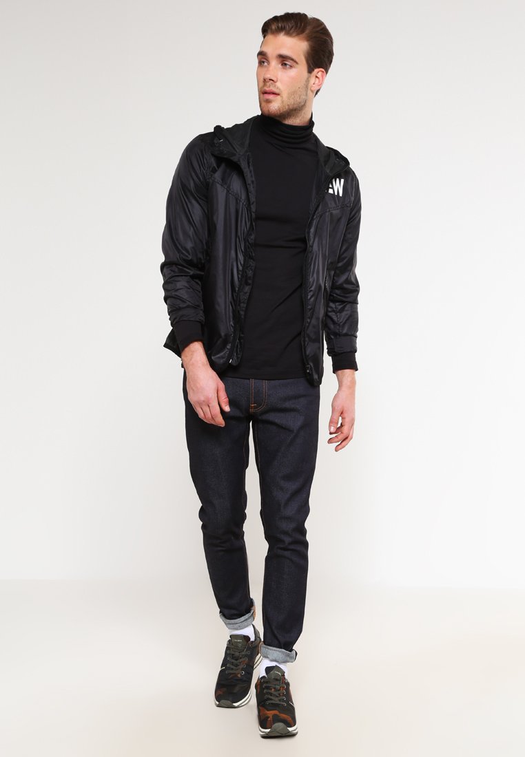 Nudie Jeans LEAN DEAN - Jeans Slim Fit - Dry Japan Selvage/dark 
