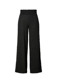 WIDE BROOKS - Pantalon classique - black