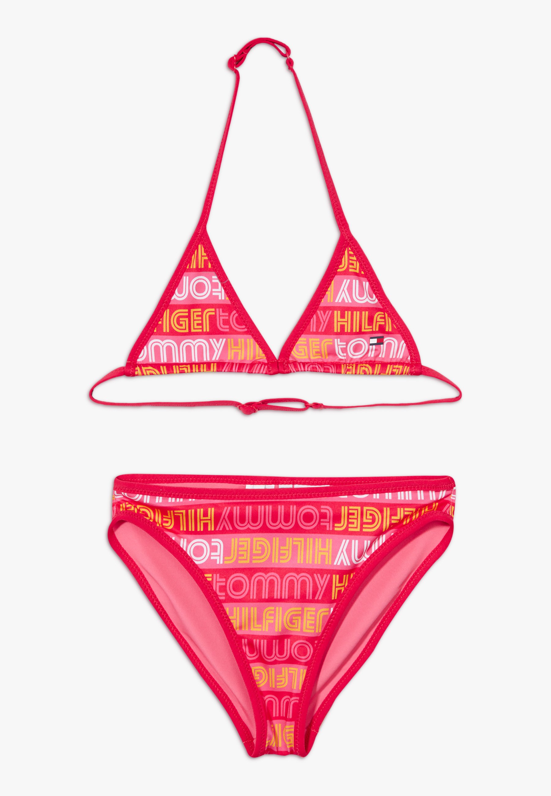 Slip Bikini da Ragazza Tinta Unita Speedo Colore: Verde Fosforescente