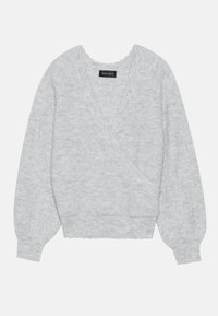 Anna Field Strikkegenser - mottled light grey