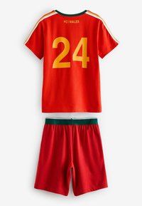 Next REGULAR FIT SET - Shortsit - red yellow green wales