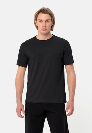 Vaude LOGO - T-shirt con stampa - black