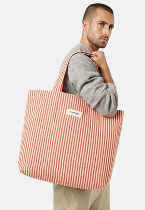 Rivedroite Paris, RIVEDROITE PARIS THE CITY TOTEBAG AMELOT UNISEX - Shopping Bag - red stripped