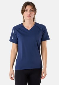 T-shirt med print - midnight blue