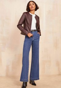 Friends Like These COLLARLESS - REGULAR FIT - Veste en similicuir - red